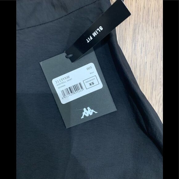 Kappa Kontroll Women's Black Midi Skirt Size Xs NWT $174 - Picture 5 of 6